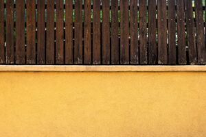 pressure treated retaining wall