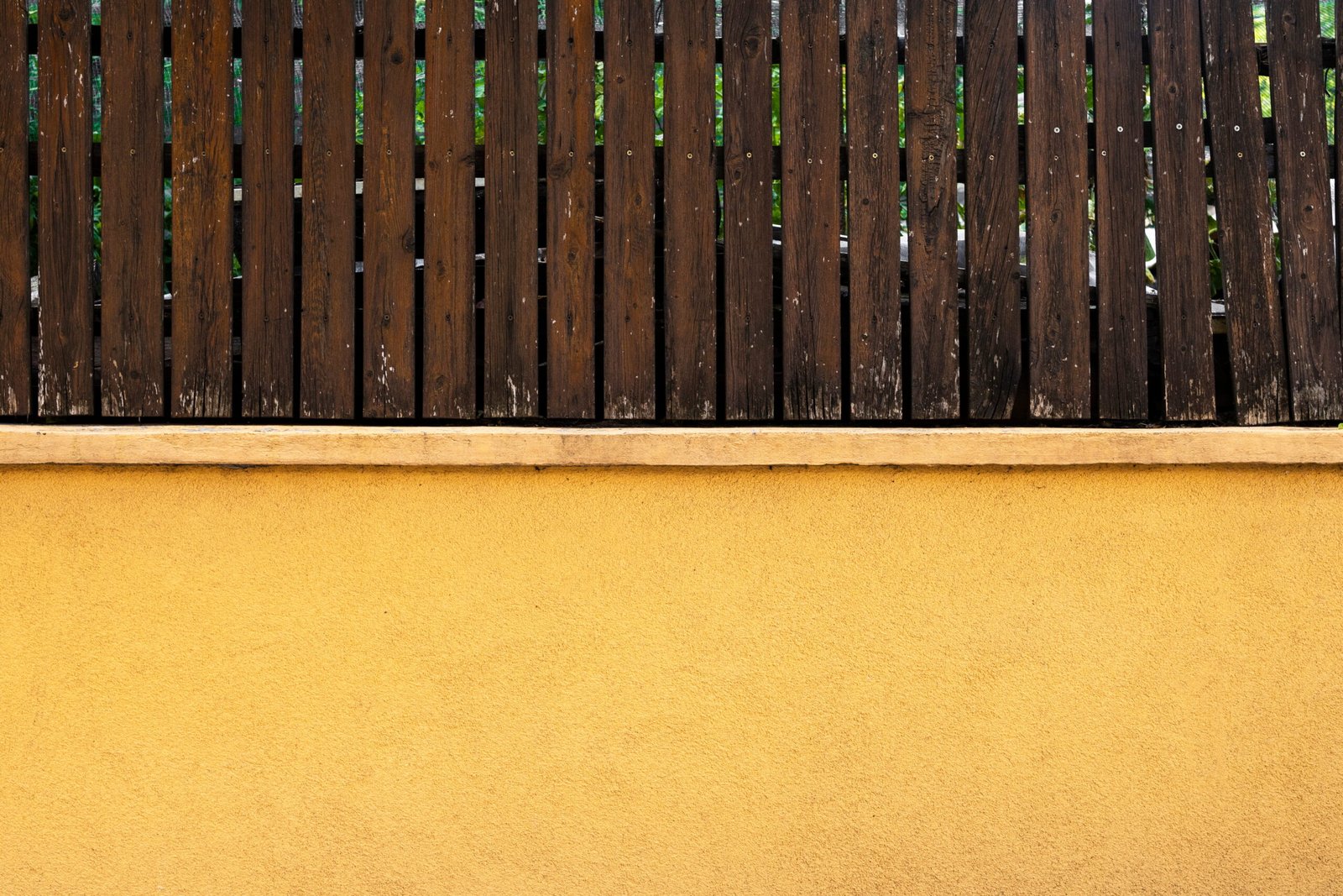 pressure treated retaining wall